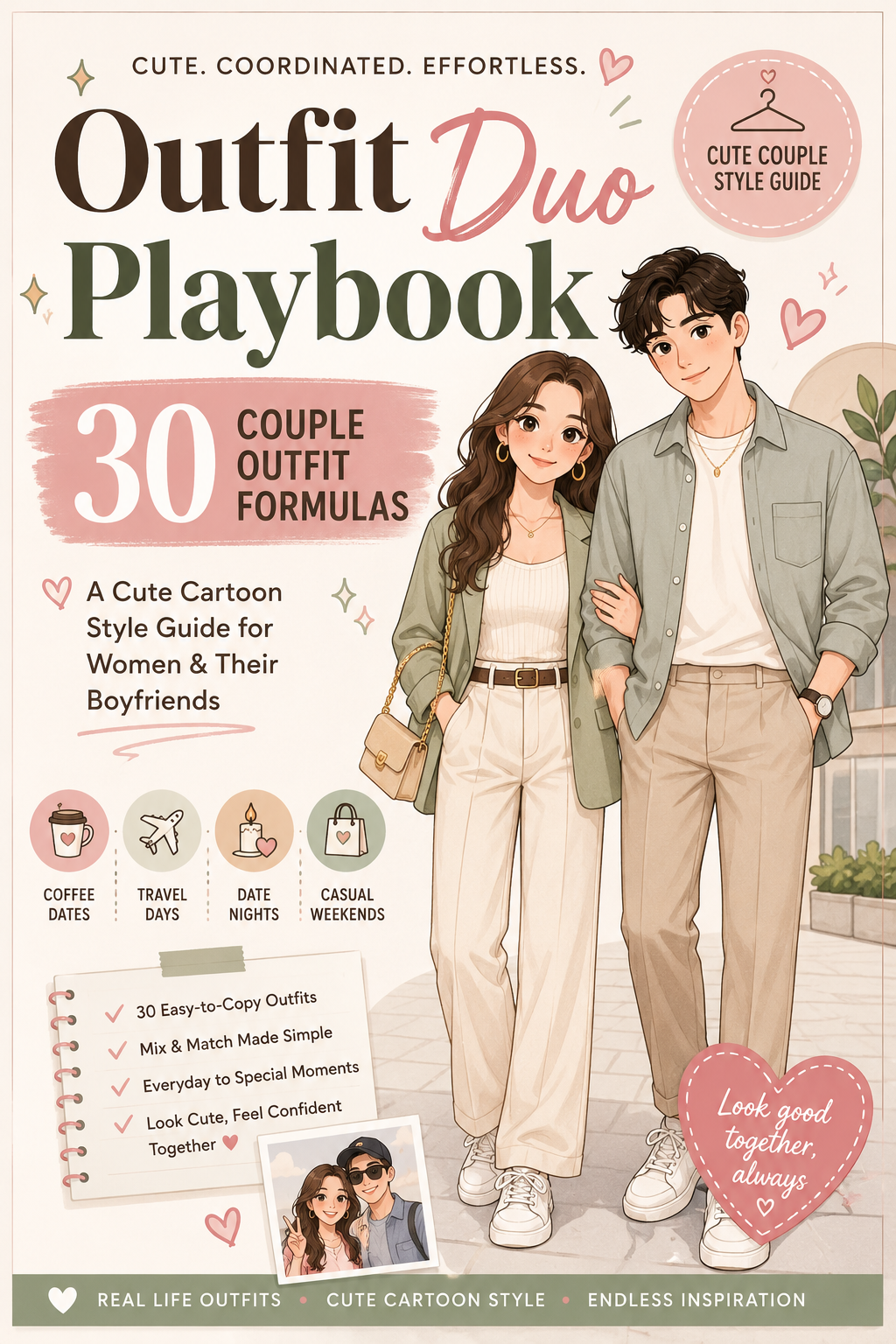 Outfit Duo Playbook: 30 Couple Outfit Formulas [eBook]