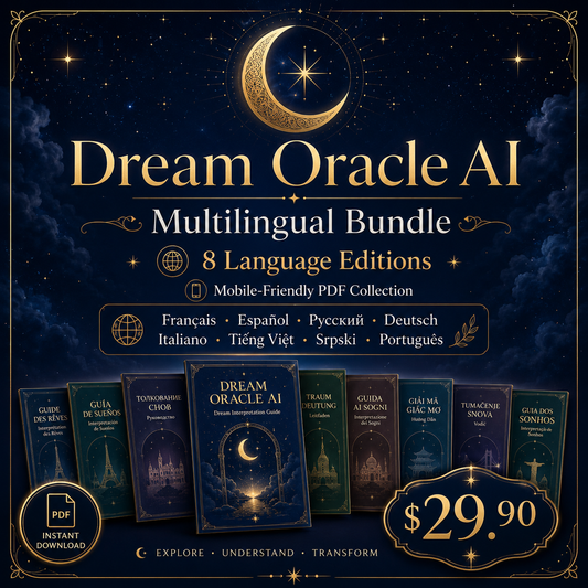 Dream Oracle AI Multilingual Bundle — 8 Language Editions [eBook]